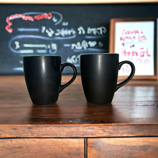 SOULCRAFTZ Ceramic Coffee Mug - Set of 2, 200Ml